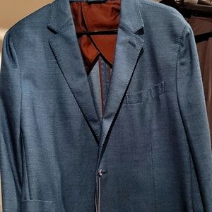 NWT Ermengildo Zegna Cashmere and Silk 56R
